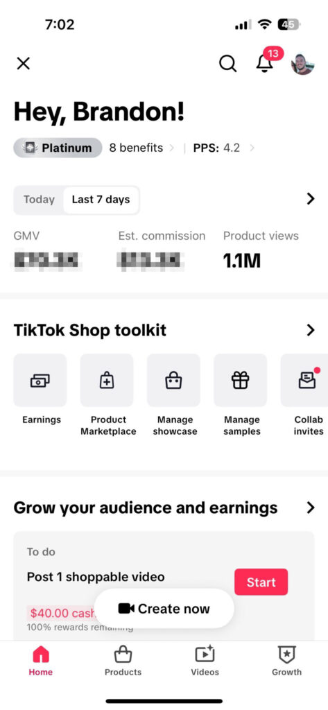 6FC member TikTok Live dashboard